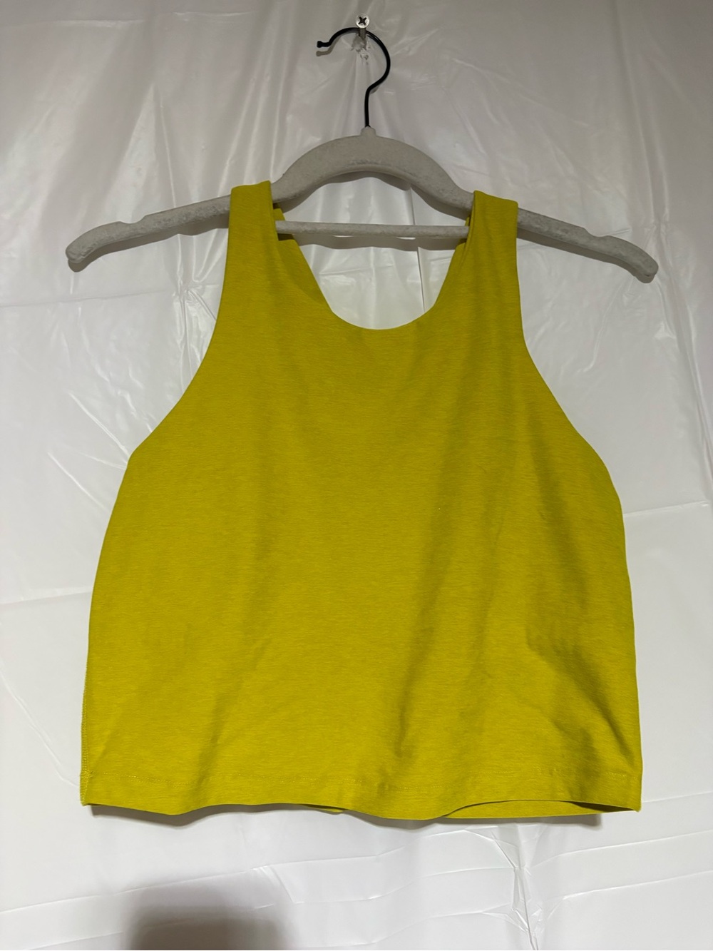 Beyond Yoga Bright Yellow Scoop Neck Tank